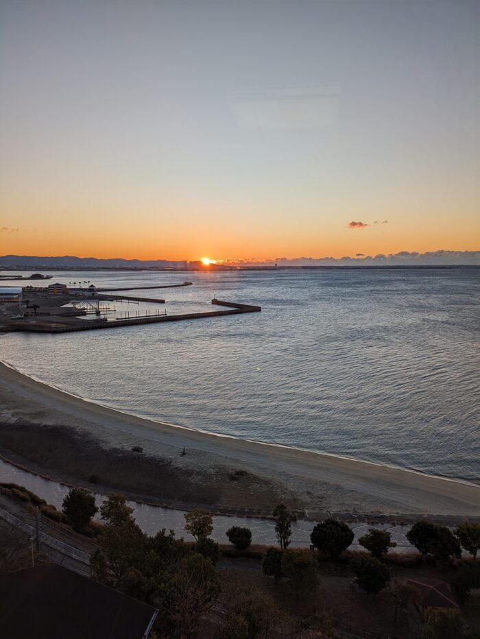 ホテル三河 海陽閣からの日の出